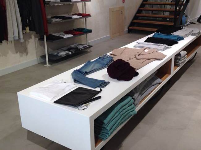 Woonbeton Esprit winkel #woonbeton #berkersvloeren #gietvloeren #betonlook