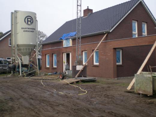 Sneldrogende cementdekvloer woning